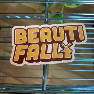 Dutch Bros “BeautiFALL” Sticker – Fall 2022 Edition